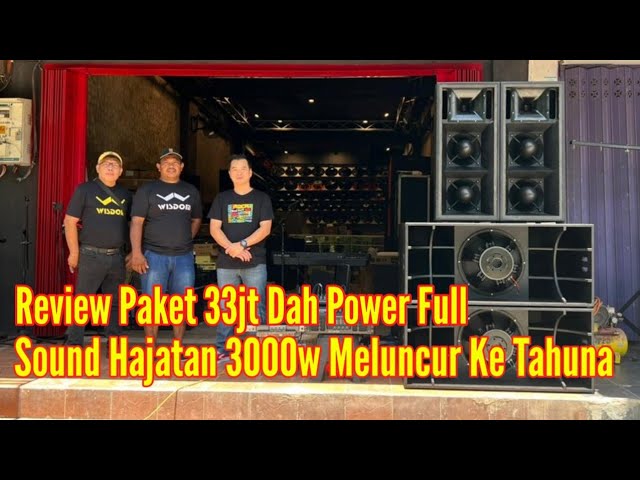 Review SOUND PAKET 33 Juta  // AGUS SOUND TAHUNA class=