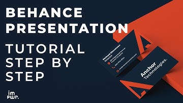 How To Create A Behance Presentation Step By Step Tutoral