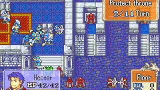 Fire Emblem 7 - Blazing Sword [Hector Hard Mode] Chapter 31 - Sands of Time
