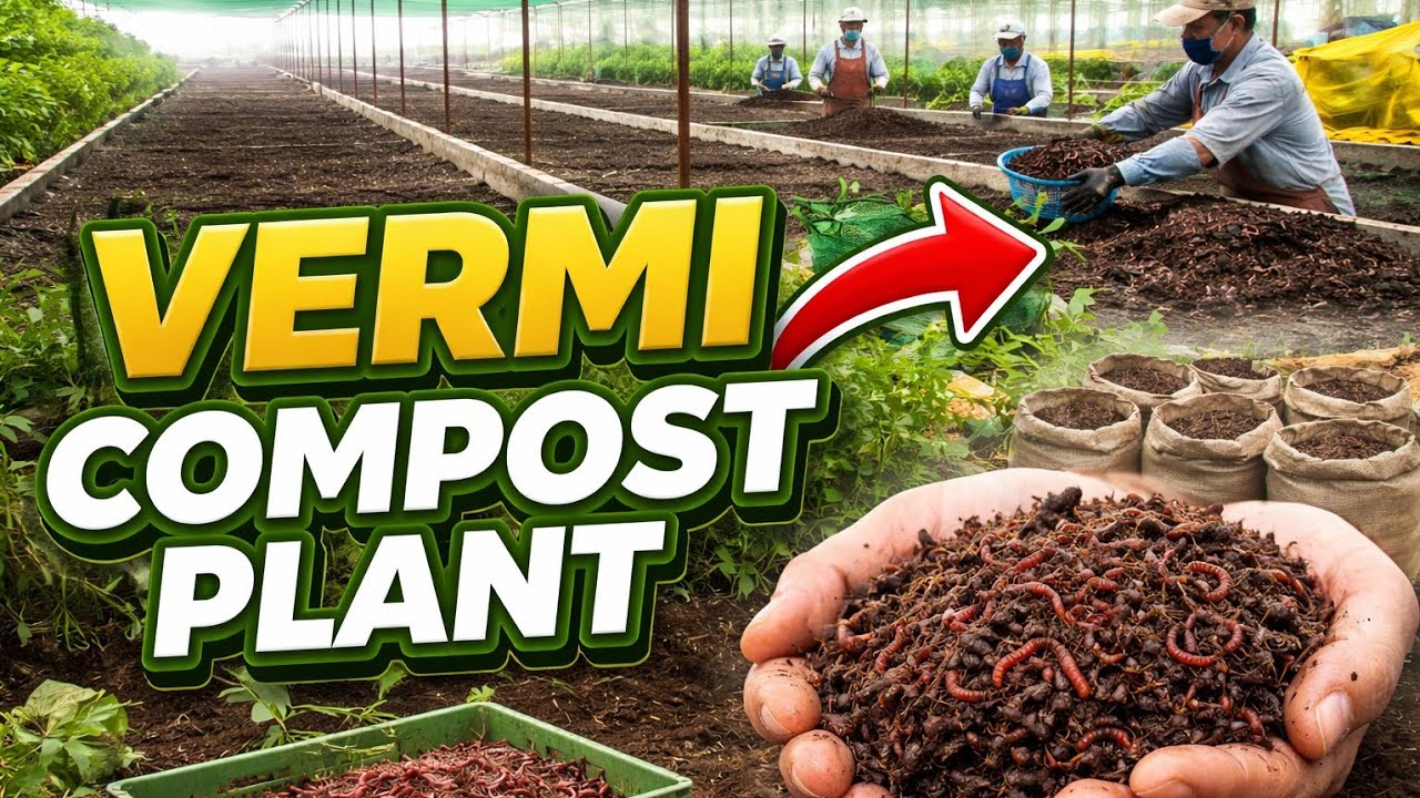Vermi Composting: Turn Waste into Black Gold Naturally 🌱