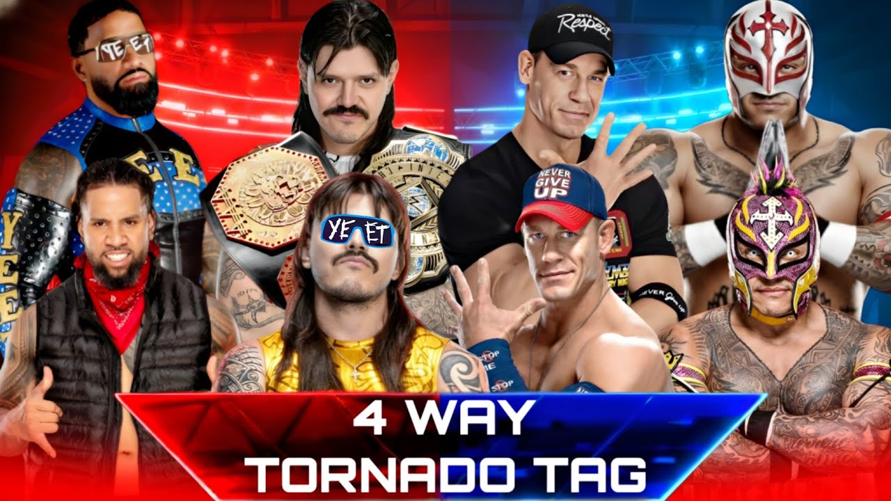 WWE 2K25 - Четырехсторонний командный матч 