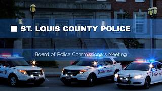 Board of Police Commissioners Meeting: March 18, 2026