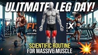 BUILD MASSIVE LEGS: The ONLY Routine You Need