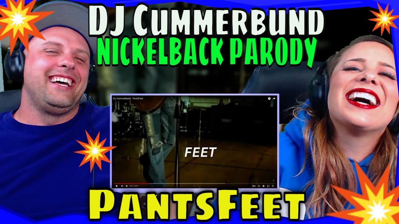 REACTION TO DJ Cummerbund PantsFeet NICKELBACK PARODY THE WOLF