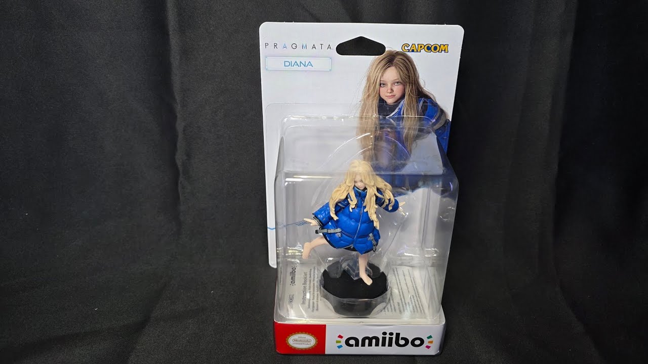 Unboxing: CAPCOM PRAGMATA DIANA Nintendo Amiibo figure - YouTube