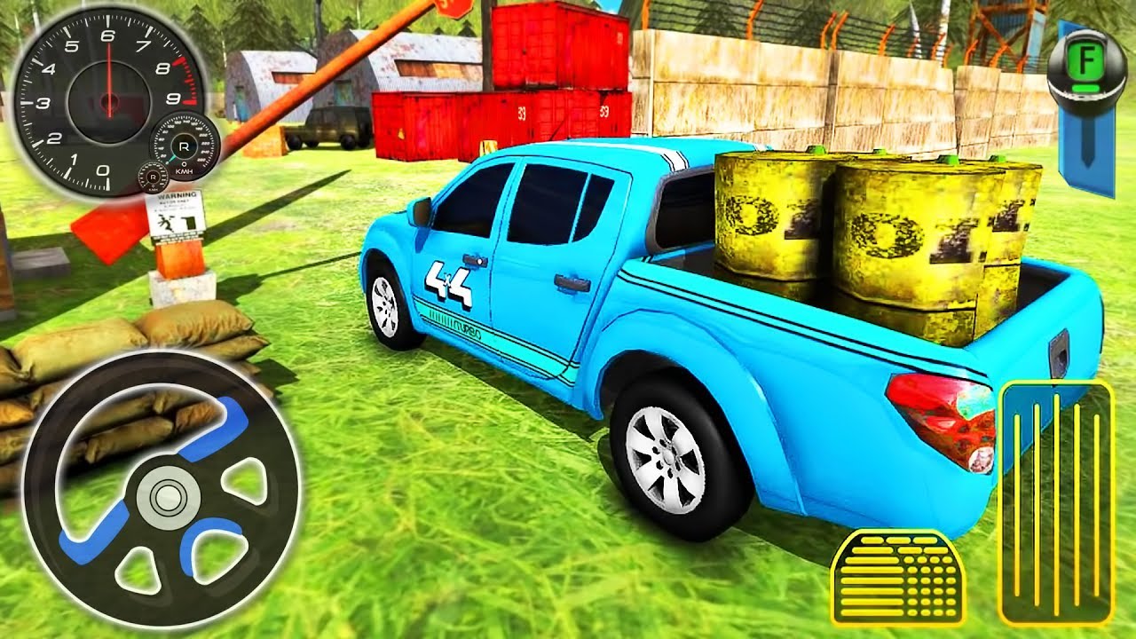 Offroad Pickup Truck Driver Simulator 2019 - 4x4 SUV Cargo Duty Driving - Android GamePlay