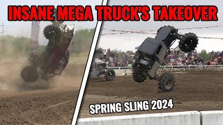 INSANE MEGA TRUCKS TAKE OVER SPRING SLING 2024