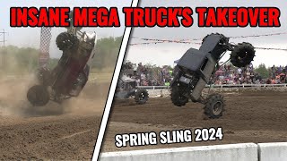 INSANE MEGA TRUCKS TAKE OVER SPRING SLING 2024