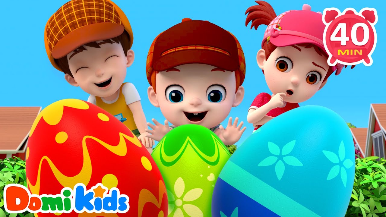 彩蛋找呀找🥚🌈｜一起尋找驚喜彩蛋｜趣味探索遊戲｜觀察力挑戰｜親子互動兒歌🎶｜寶貝多米