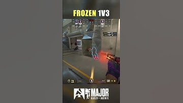 Frozen Crisp 1v3 Clutch Vs 3DMax! #cs2 #shorts