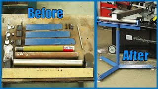 Making A Bandsaw Infeed And Outfeed Roller