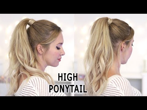 Видео: High Ponytail with Clip-in Hair Extensions | How to attach for natural results