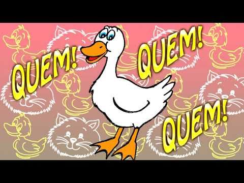 ATIREI O PAU NO GATO OU NO PATO?