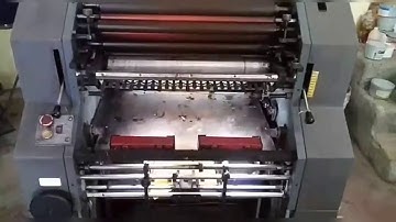 Autoprint offset machine !!