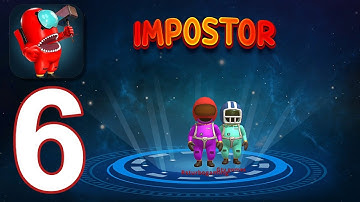 Imposter Werewolf: Among Us 3D - Gameplay Walkthrough part 6 - 2 imposters (iOS,Android)