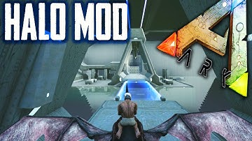 Ark Survival Evolved - HALO MAP, STICKY GRENADE MOD - Halo Mods Gameplay 1080p HD