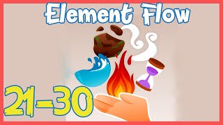 Element Flow Level 21 22 23 24 25 26 27 28 29 30 Solution Walkthrough | Element Flow Answer
