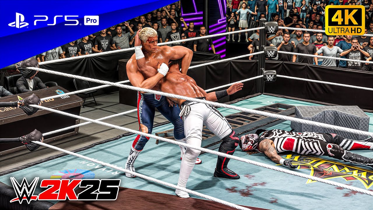 WWE 2K25 - Cody Rhodes vs. Penta | WWE Championship Match | PS5™ Pro [4K60]