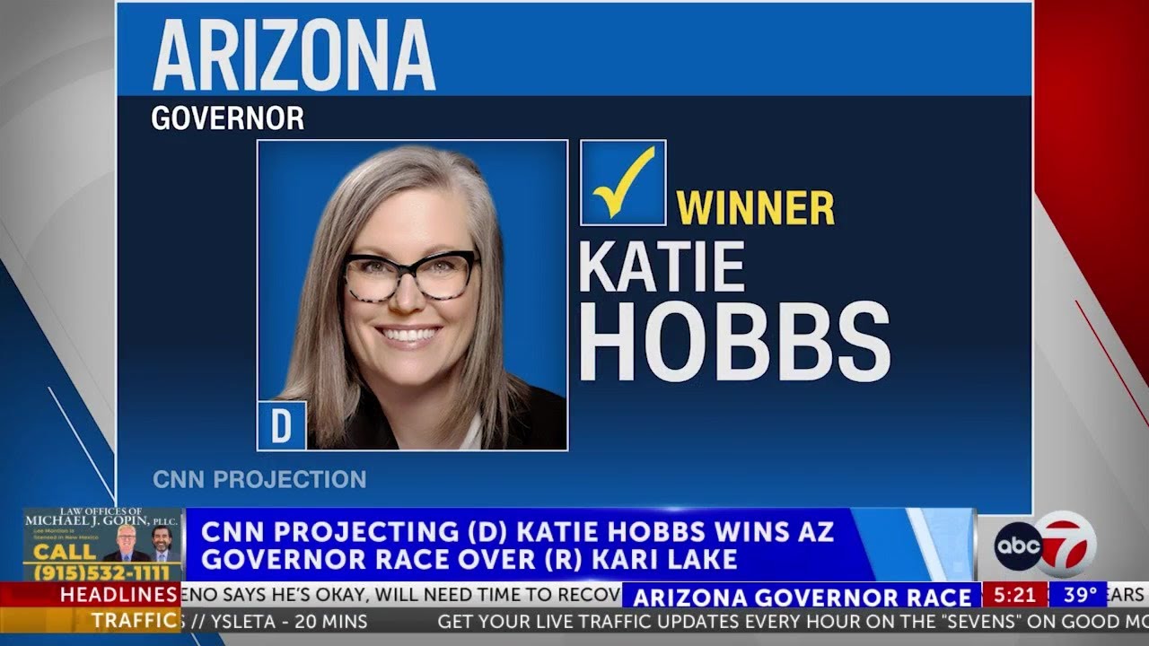 Katie Hobbs will win Arizona governor's race, CNN projects, defeating ...