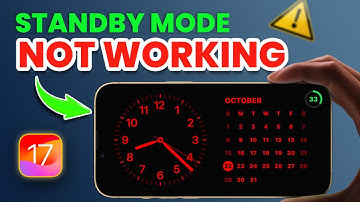 How to Fix iPhone Standby Mode Not Working After iOS 17 Update | Turn on StandBy Mode