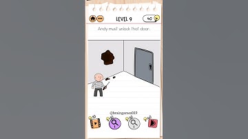 Andy must unlock that door |Level 09|Prison Escape| #answer #braingames #solution#braintest2#tricks