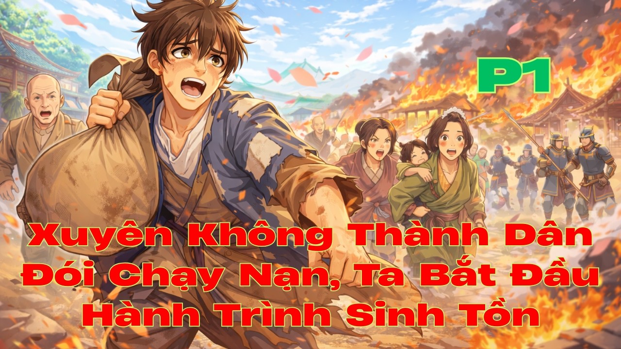 Xuyên Không Thành Dân Đói Chạy Nạn, Ta Bắt Đầu Hành Trình Sinh Tồn P1