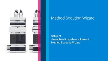 Setup of characteristic system volumes in Method Scouting Wizard