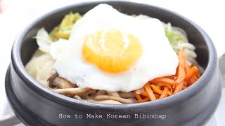 Simple Bibimbap & Dolsot Bibimbap 2가지 비빔밥 만들기, 쉽게 비빔밥 만드는 법 | SOULFOOD