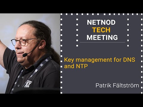 Key management for DNS and NTP - Patrik Fältström