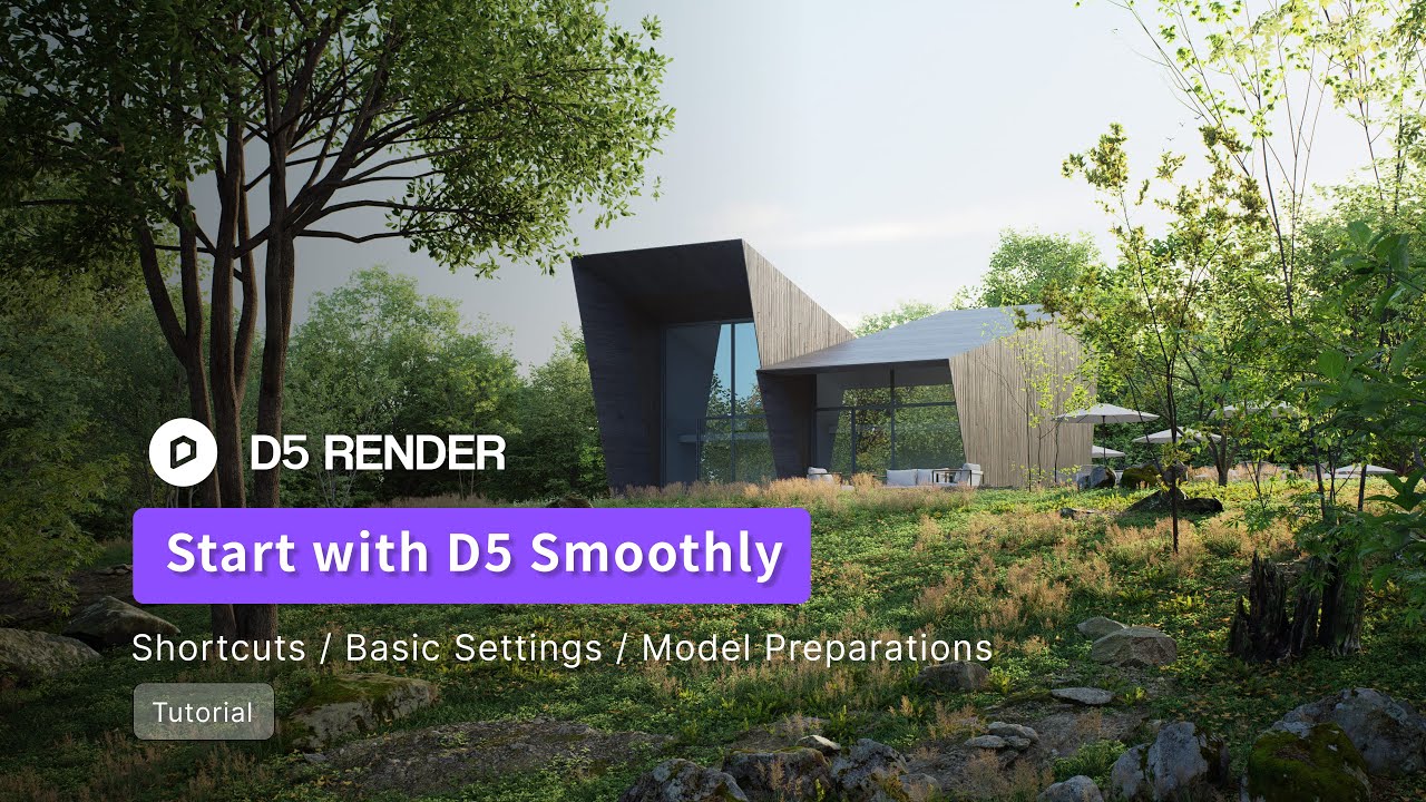 Start with D5 Smoothly: Shortcuts, Basic Settings, Model Preparations ...