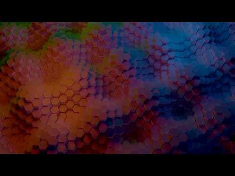 Hexagonal Waves created with Blender & Animation Nodes