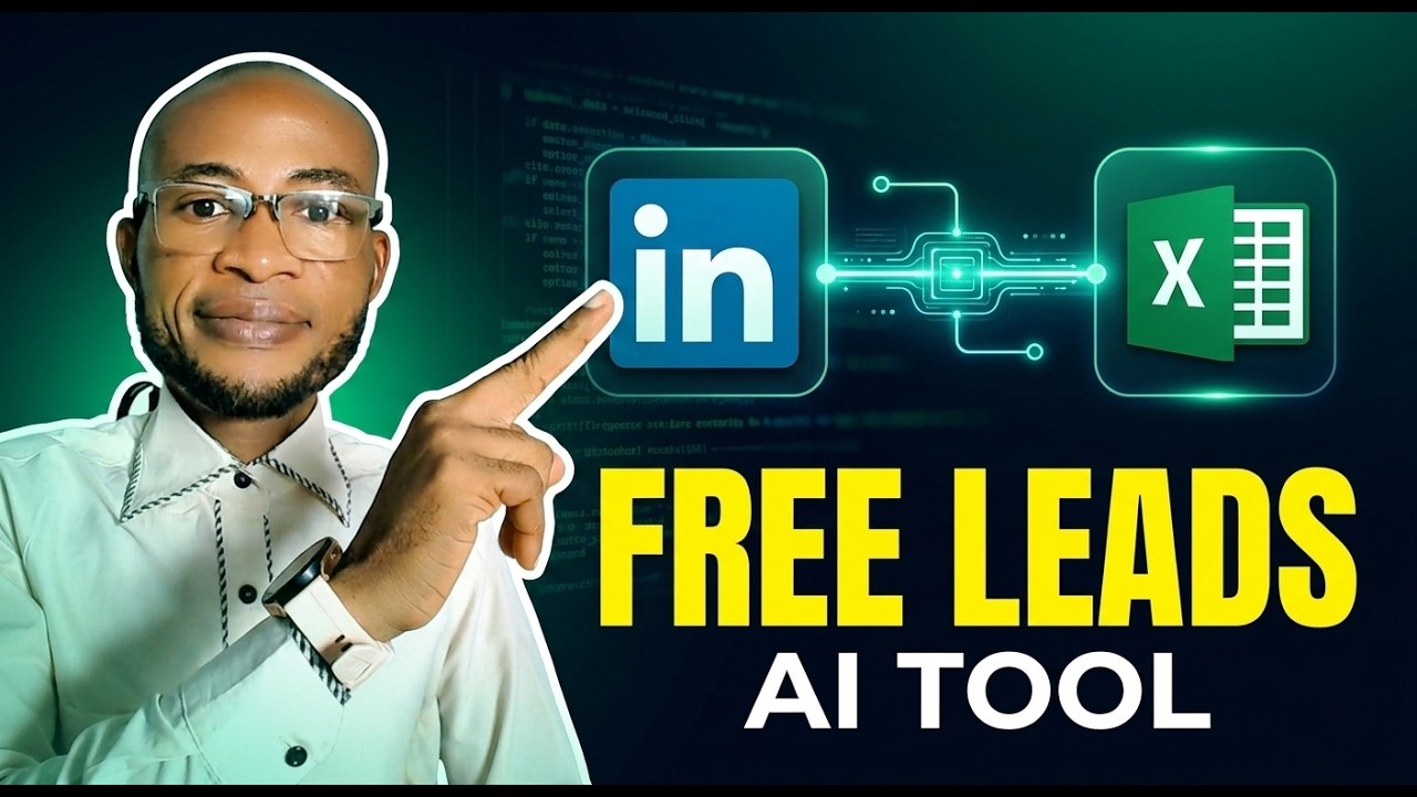 Scrape LinkedIn Leads for FREE (New AI Tool) - YouTube