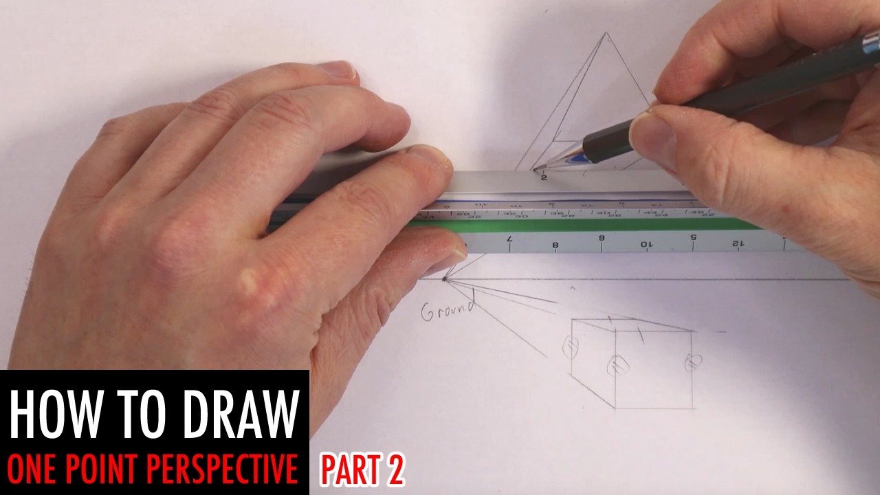 Cube Box Perspective Perspective Basics - Cubes, Boxes, and a House (Part 2) - YouTube