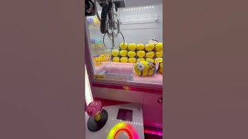 Mini Claw Machine Wins at Round 1! #clawmachine #arcade #round1 #win #compilation