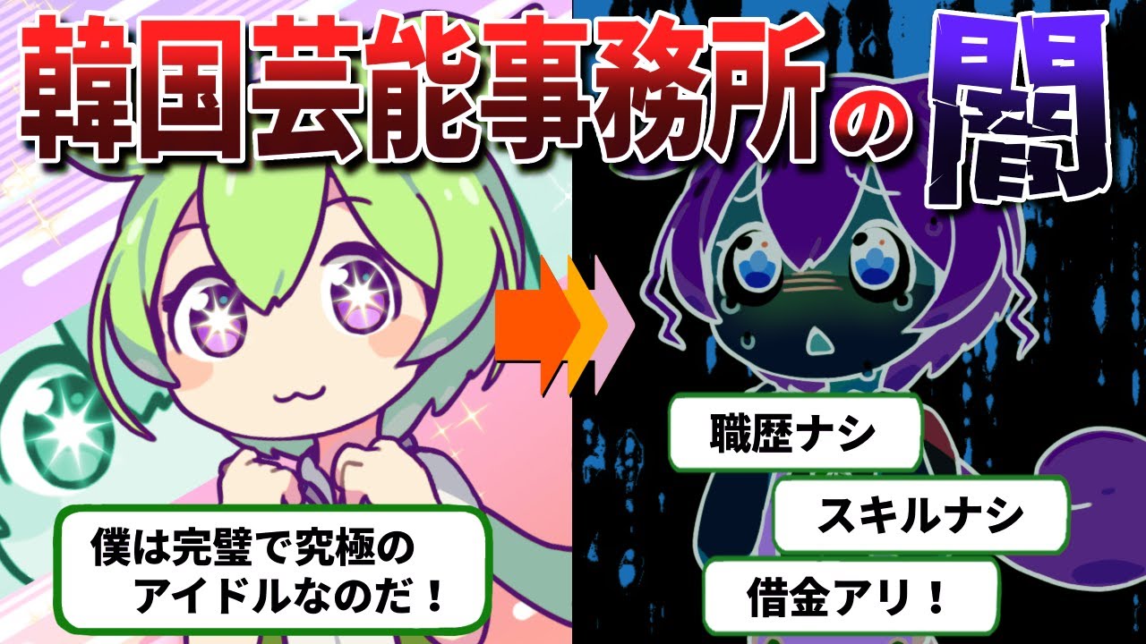 【過酷な契約内容！？】完璧で究極のずんだもんが韓国アイドルを目指した結果【ずんだもん解説】