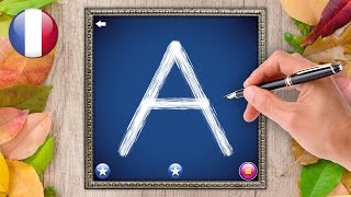 Apprendre à écrire les lettres majuscules - L’alphabet français (French Alphabet) Letter School screenshot 5