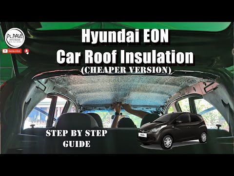 Car Roof Insulation