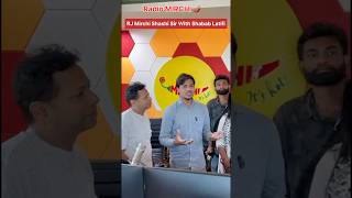 RJ Shashi With Shabab Latifi | Radio Mirchi | #shorts #poetry #imranpartapgahri
