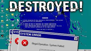 Breaking Windows 95 with a Custom Batch Script (No Viruses)