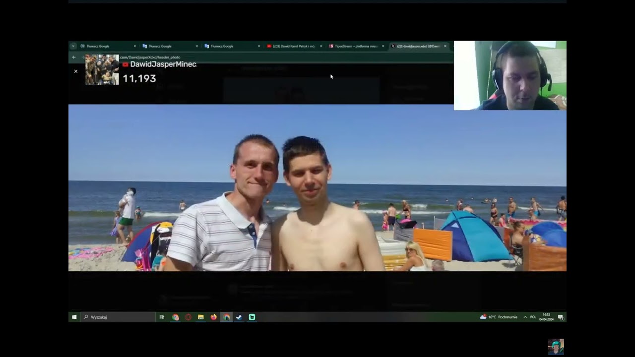 Dawid Jasper ogląda kim jest Dawid Jasper, zmienia zdjęcie profilowe i pokazuje swój numer