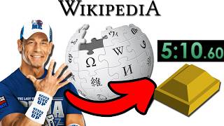 WE SPEEDRAN WIKIPEDIA