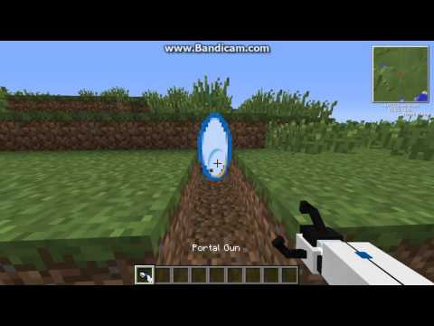 Minecraft portal gun mod 1 6 4 how to use the portal gun