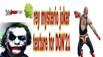 REY Mysterio JOKER TEXTURE FOR Don