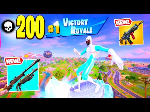 200 Elims SOLO vs SQUADS – Zero Build Full Gameplay Wins (Fortnite Chapter 7 Season 1)
