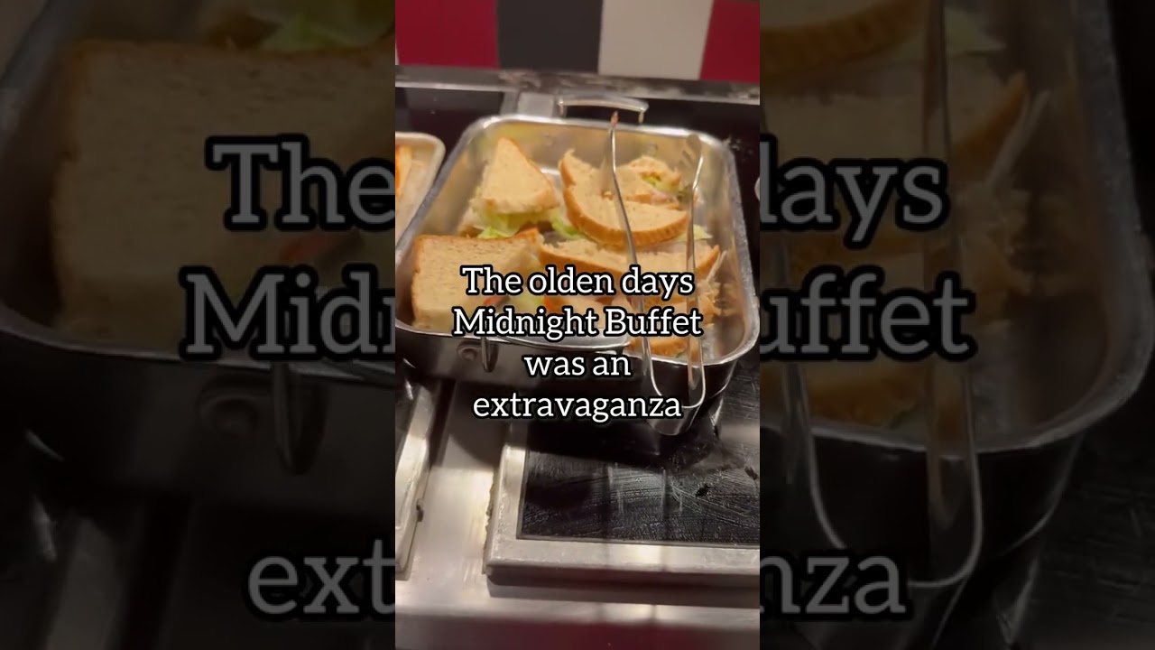 Carnival Brought Back the Midnight Buffet: My Take 🍰