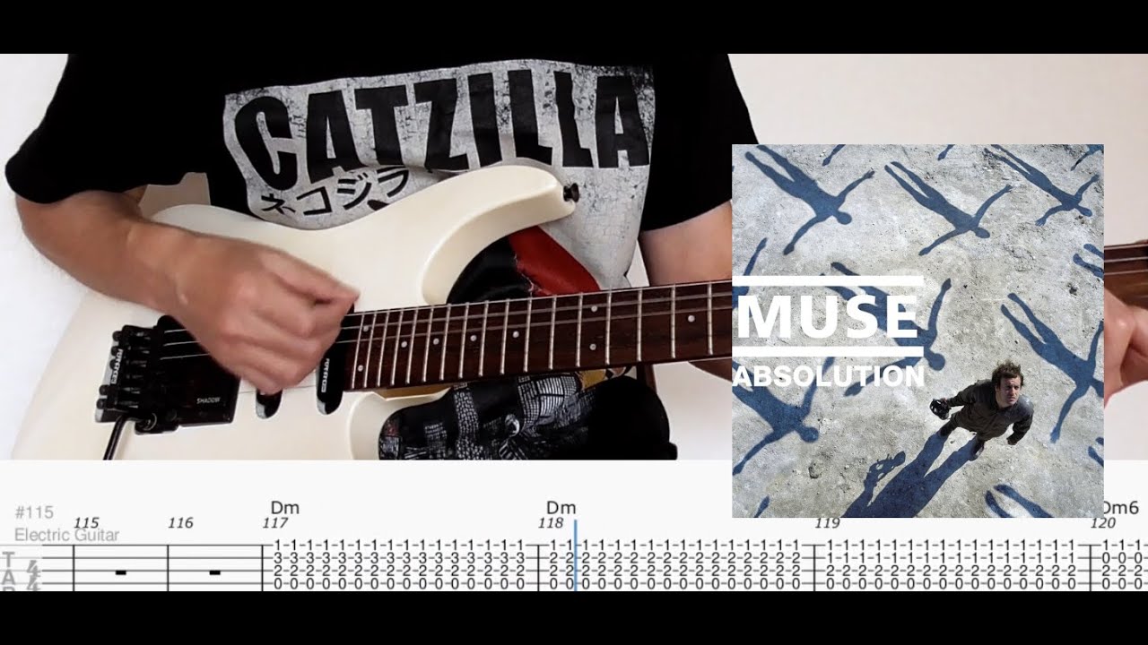 [TAB]Muse - Butterflies and Hurricanes | Guitar Cover