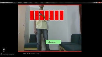 Virtual Musical Instrument using Microsoft Kinect, Part - 1