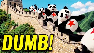 "Pandas are DUMB!" Now Illegal in China!