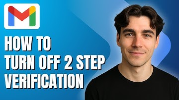 How to Turn Off 2 Step Verification in Gmail Account (Tutorial 2025)