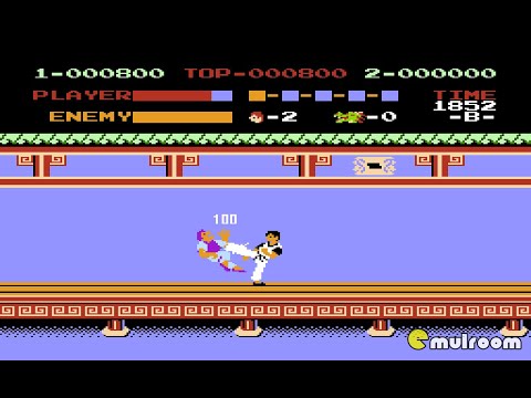 Kung Fu, Кунг фу HARD NO DAMAGE прохождение игры на денди (Dendy, Nes, 8 bit)